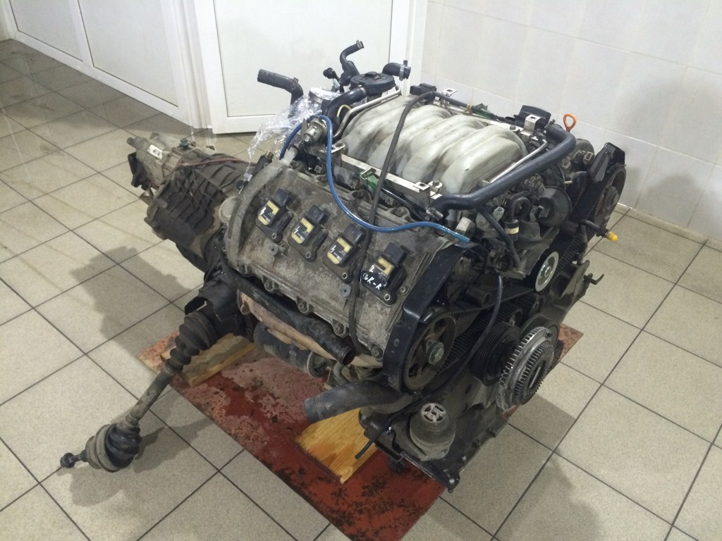 Март 2017 мотор AUDI V8 117