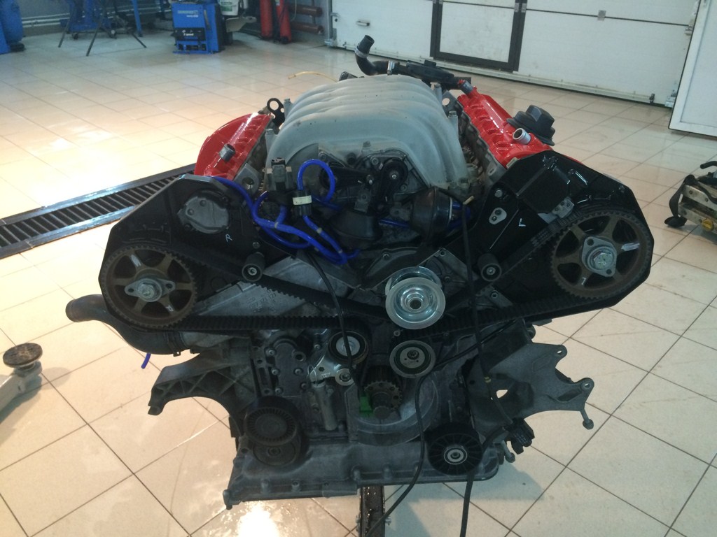 Октябрь 2015 S6 ремонт двигателя 190