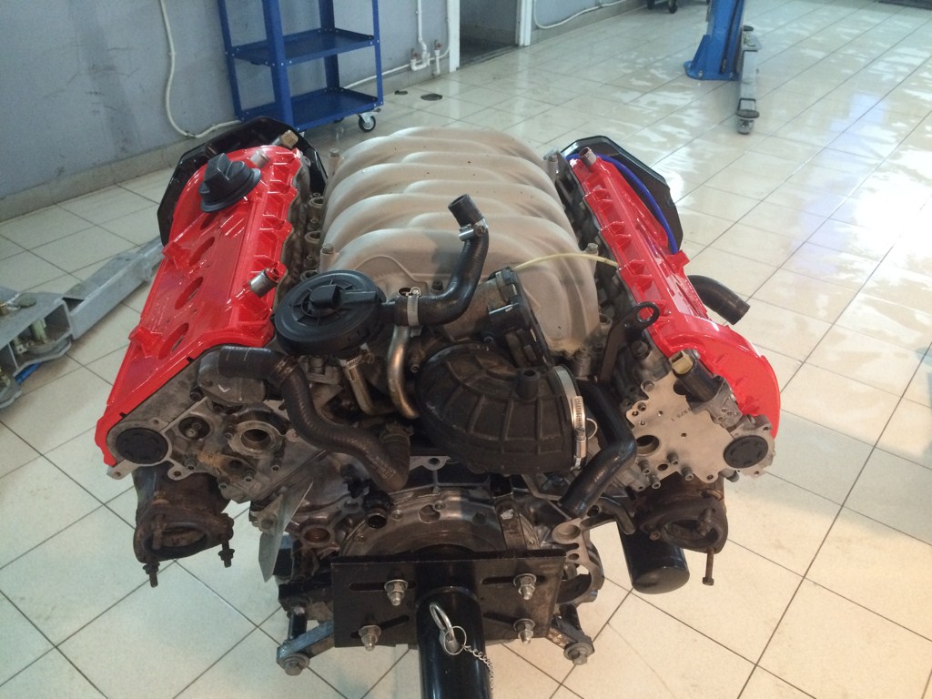 Октябрь 2015 S6 ремонт двигателя 192